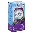Crystal Light On The Go Grape With Caffeine Drink Mix Packets 3 Pack