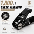 Ratchet Usa Retractable Ratchet Straps  4-pack - 1 Inch X 15 Feet  1 823lb Break