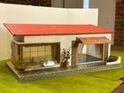 Very Rare Albin Schonherr Mid-century Modern Dollhouse - Germany - 1950 s