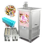 Kolice Commercial 2 Slim Mold Ice Pop Machine popsicle Machine ice Lolly Machine