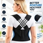 Posture Corrector Back Brace Full Spine Support Shoulder Lumbar Straightener Usa