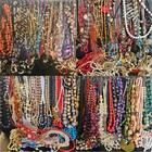 Vintage-modern Fashion Jewelry 1lb Lot Mix Gold   Silver Tone Chunky Mystery Bag