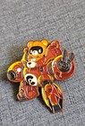 Bear Bot 2 Large 2 Inch Soft Enamel Lapel Pin Original Pincon Hatpin New
