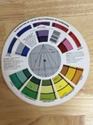 Vintage 1989 Artist Color Wheel Guide The Color Wheel Co  Made In Usa 9 5   