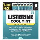 Listerine Cool Mint Breath Strips  6 Pocketpaks Of 72 Strips In Box   432 Strips