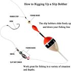 Thkfish 5pcs Fishing Floats Bobbers Slide Floats Fishing Bobber Slip Bobbers