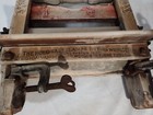 Antique 1899 Anchor Brand Clothes Wringer Lovell Mfg Co Clothing Washing 