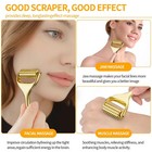 Running Man Acupuncture Roller-skin Care Face Massager  Acupressure Gold