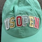 Us Open Hat Cap Strap Back Boys Youth One Size Green Tennis American Needle