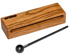Large Wood Block Percussion Instrument - 8  Solid Hardwood  Includes Mallet   Fe
