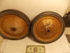 2 Vintage Steel 10x1 25 Soap Box Derby Pedal Car Wagon Cart Wheels Rim Tires 10 