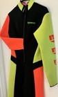 Vintage Mares Wetsuit Size 3 Full Body Scuba Diving Neon Colorblock