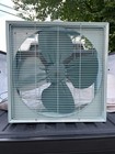 Vintage Verco  Ge 3 Speed  Reversible 20    Box Window Fan Robin Egg Blue 1970s