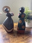 Gom Viet Fine Art Vietnamese Figurines Redware Ceramic Bride   Groom