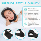 Anti Snoring Chin Strap For Sleeping  Adjustable And Breathable Jaw Support