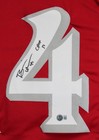 Unm Brian Urlacher  chof 17  Authentic Signed Red Pro Style Jersey Bas