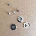 Flute Parts  40pcs Set Flute Press Pad And 40pcs Screws