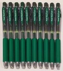 New Pentel Wow  Retractable Gel Pen Green Ink  Bulk 144-pcs  Medium  7mm  K437-d