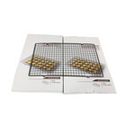 Nonstick Wire Cookie Baking Cooling Rack Bbq Frying Bread 2pc 10  X16 