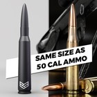 Ronin Factory 50 Cal Bullet Antenna For Gmc Sierra Denali Anti Theft