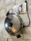 Health Craft Usae 19762 Liquid Core Electric Skillet 12    Domed Lid Complete 