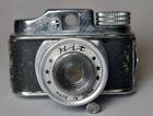 Vintage 1950 s Toy Hit Miniature Spy Secret Film Mini Camera Japan Leather Case