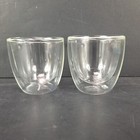 Villeroy   Boch Artesano Hot Beverage Tumbler Cups Small 2 5  Tall Set Of 2
