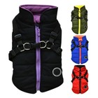 Pet Winter Warm Vest Jacket Puppy Dog Clothes Small large Coat Breast Back Strap