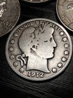 90  U s  Half Dollars 1912-d Barber  1963 Franklin  1964 Kennedy  1945 Liberty