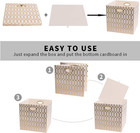 Storage Bins  Storage Cubes 13  13 Fabric Drawers Organizer Basket Boxes Containe