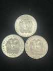 Sasa  3  1943 44 Mo Silver 5 Sucres Of Ecuador Nice Coins