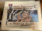 A Star Is Born  1954  Movie Poster Re- Print Framed Judy Garland Warner Brothers