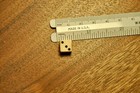 Antique Colonial Era King George Rex Bone Dice 5 16 