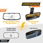 Adjustable Rear Side   Center Mirrors For Can-am Defender Hd5 hd7 hd8 hd9 hd10
