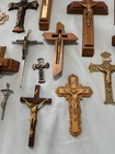  Lot Of 20 Large Vintage Nuns Convent Crucifixes