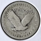 1929 Standing Liberty Quarter -  good Coin  - Silver - Free Shipping