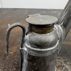 Antique C 1908 Crown Early Tin Miners Wick Lamp Teapot - Mining