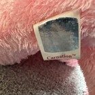 Ty Beanie Baby - Carnation - The Retired Pink Cat W blue Eyes  vintage2002  New 