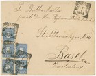 Netherlands East Indies Nei 1898 Cover Meester Cornelis 5c Block To Switzerland