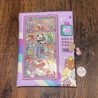 Cute Kawaii Vending Machine Lock Diary With Heart-shaped Padlock