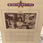 1980    alice    Tv Show On Cbs Press Announcement-rare