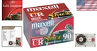 Quality Ur 90 Blank Audio Cassette Tapes - 5 Pack For Music Lovers   Recordings
