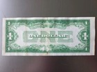 1934  1 One Dollar Silver Certificate  funny Back  Blue Seal Plain