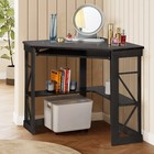 Triangle Corner Computer Desk Small Spaces Home Office Desk Laptop Work Table