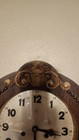 Beautiful Large Antique German American Wall Clock 100  Original Look Runs Great
