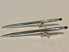 Vintage Cross Chrome Ballpoint Pen And Mechanical Pencil Set Made In Usa