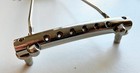 60th Anniversary Gibson Les Paul Reissue Nickel Trapeze Tailpiece With Hardware