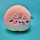 Pusheen Box Peach Plush Fruit Stuffed Animal Mascot Cat New