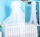  Baby Infant Toddler Bed Dome Cots Mosquito Netting Hanging Bed Net White