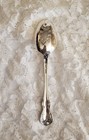 Towle Old Master Pierced Sterling Silver Serving Spoon 8 5  Long-no Monogram
